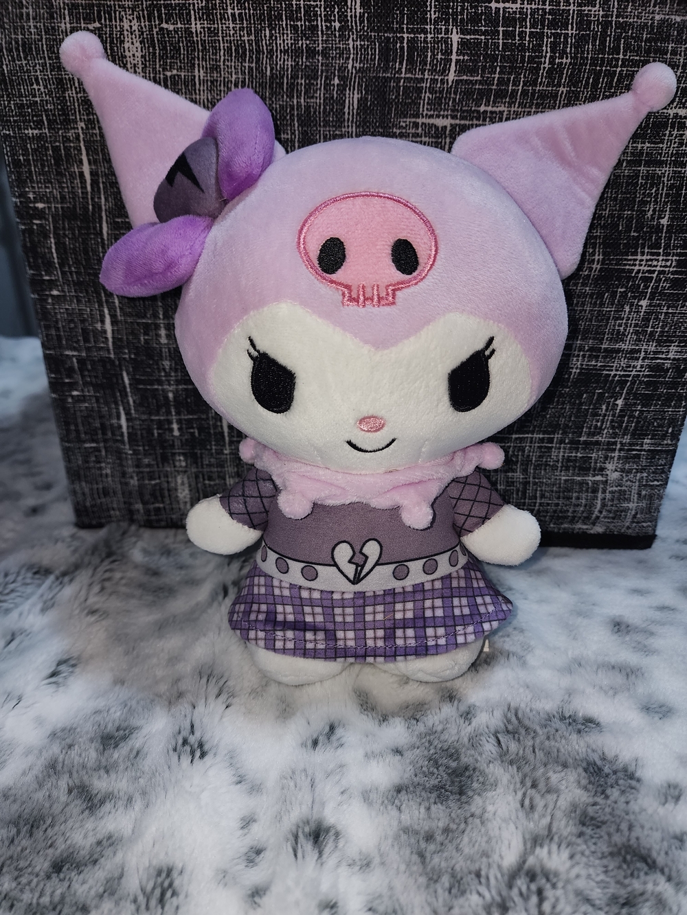 Sanrio Kuromi Plush in Lavender and Purple Nwot